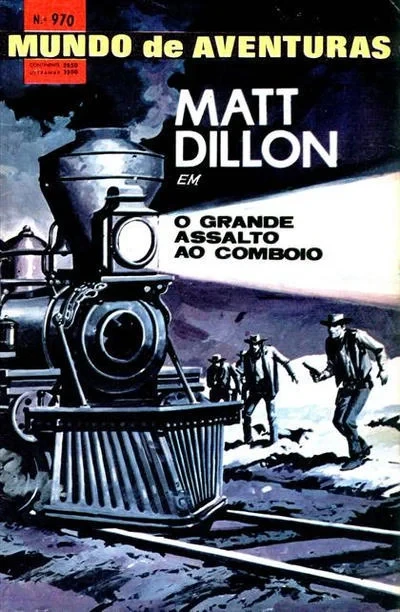 Cover of Matt Dillon em O grande Assalto ao Comboio