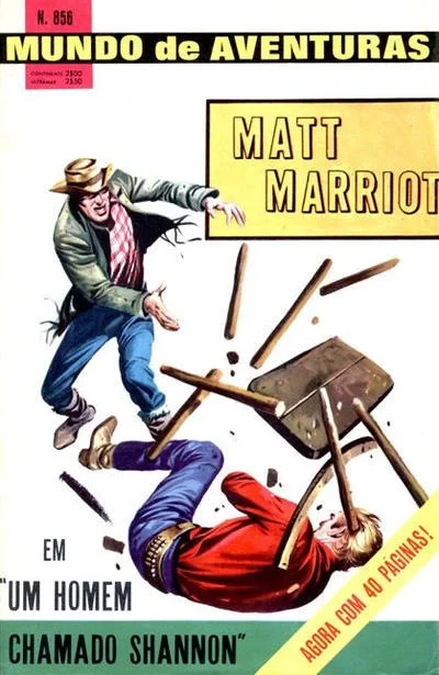 Cover of Matt Marriot em "Um Homem Chamado Shannon"