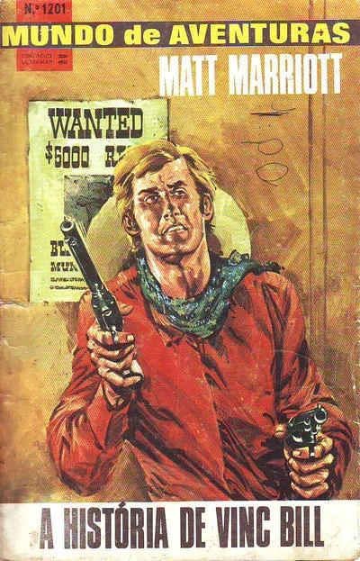 Cover of Matt Marriott A Historia de Vinc Bill