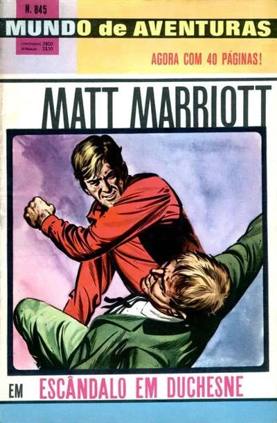 Cover of Matt Marriott em Escandalo em Duchesne