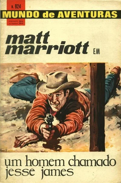 Cover of Matt Marriott em um homem chamado Jesse James