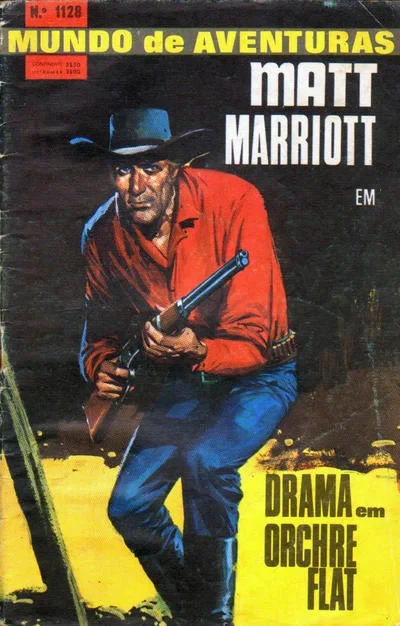 Cover of Matt Marriott em Drama em Orchre Flat