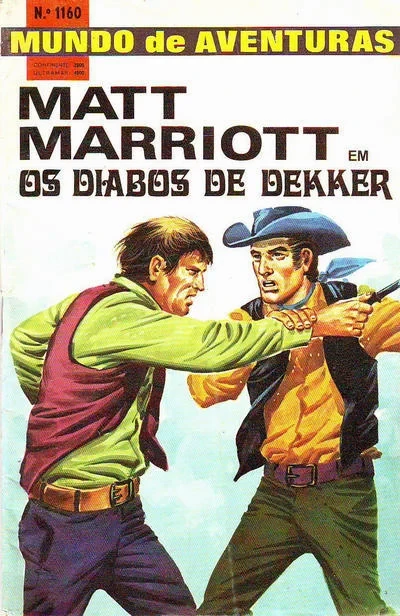 Cover of Matt Marriott em Os Diobos de Dekker