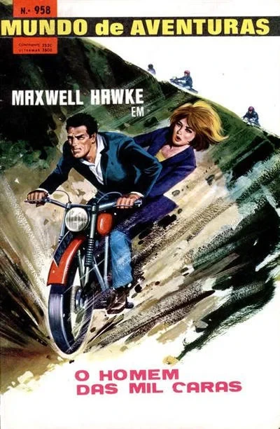 Cover of Maxwell Hawke em O Homem das Mil Caras