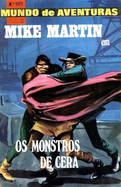 Cover of Mike Martin em Os Monstros de Cera