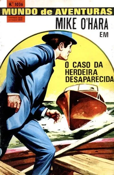 Cover of Mike O'Hara em O Caso da Herdeira Desaparecida