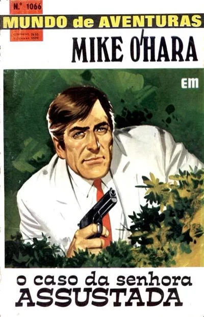 Cover of Mike O'Hara em O Caso da Senhora Assustada