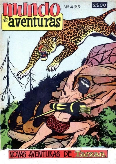 Cover of Novas Aventuras de Tarzan