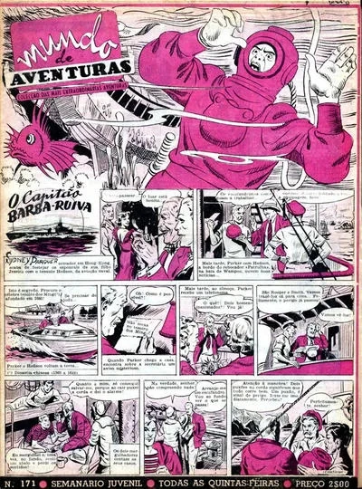 Cover of O Capitao Barba-Ruiva