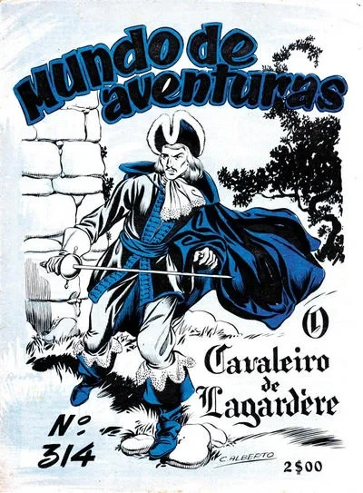 Cover of O Cavaleiro de Lagardere
