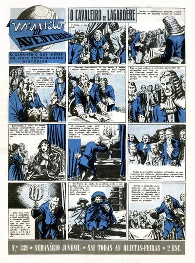 Cover of O Cavaleiro de Lagardere