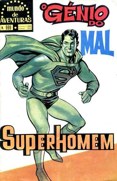 Cover of O Genio do Mal Superhomem