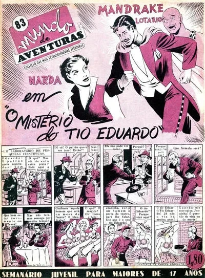 Cover of O Misterio do Tio Eduardo