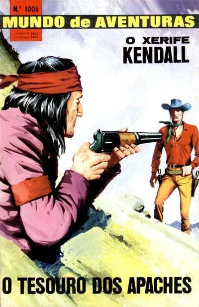 Cover of O Xerife Kendall O Tesouro dos Apaches