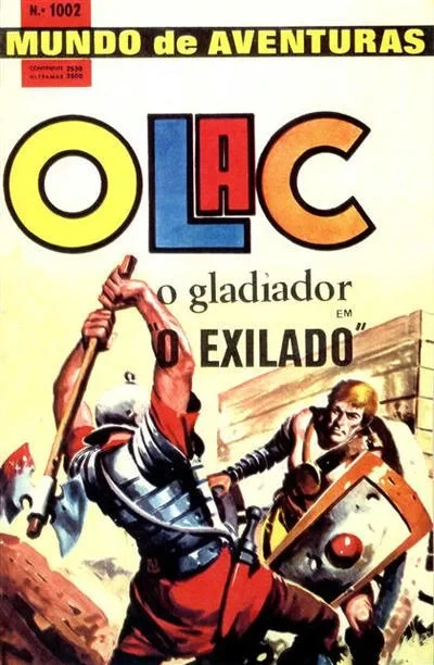 Cover of Olac o gladiador em O Exilado