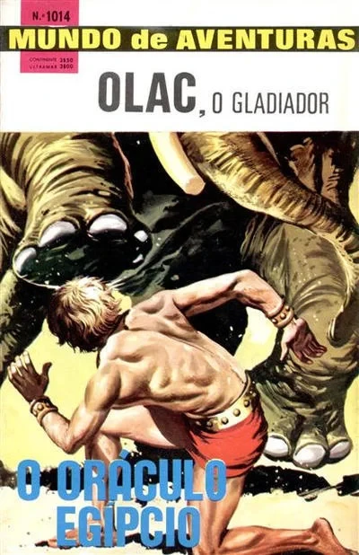 Cover of Olac, O Gladiador O Oraculo Egipcio