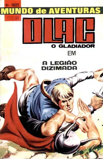 Cover of Olac O Gladiador em A Legiao Dizimada
