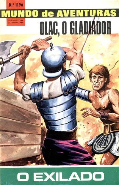 Cover of Olac, O Gladiador O Exilado