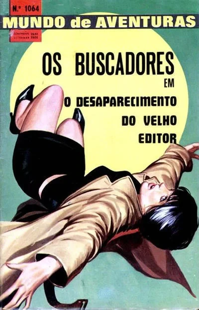 Cover of Os Buscadores em O Desaparecimento do Velho Editor