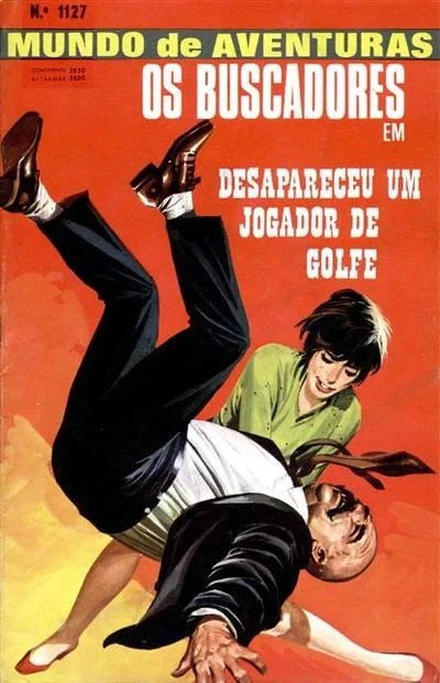 Cover of Os Buscadores em Desapareceu um Jogador de Golfe