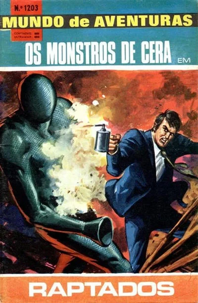 Cover of Os Monstros de Cera em Raptados