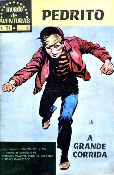Cover of Pedrito em A Grande Corrida