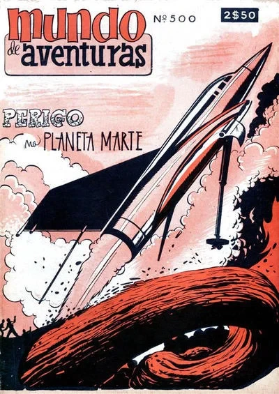 Cover of Perigo na Planeta Marte