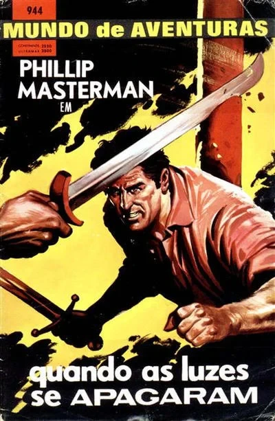 Cover of Phillip Masterman em quando as luzes se Apagaram