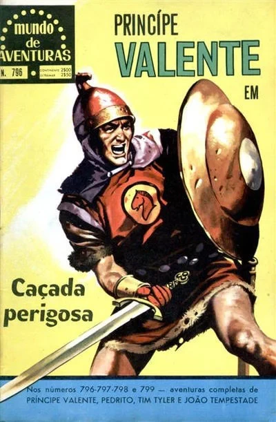 Cover of Principe Valente em Cacada perigosa