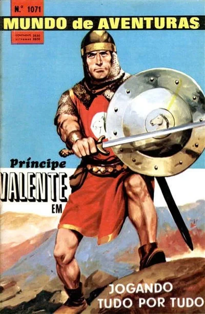 Cover of Principe Valente em Jogando Tudo por Tudo
