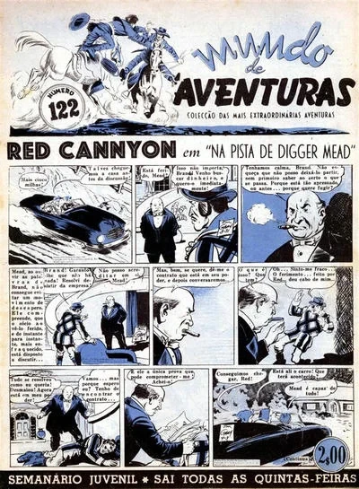 Cover of Red Cannyon em "Na Pista de Digger Mead"