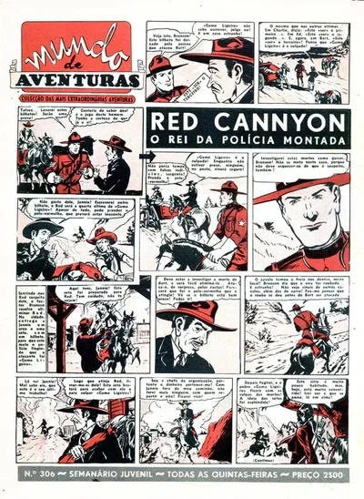 Cover of Red Cannyon: O Rei da Policia Montada