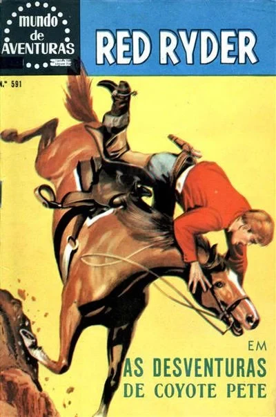 Cover of Red Ryder em as Desventuras de Coyote Pete