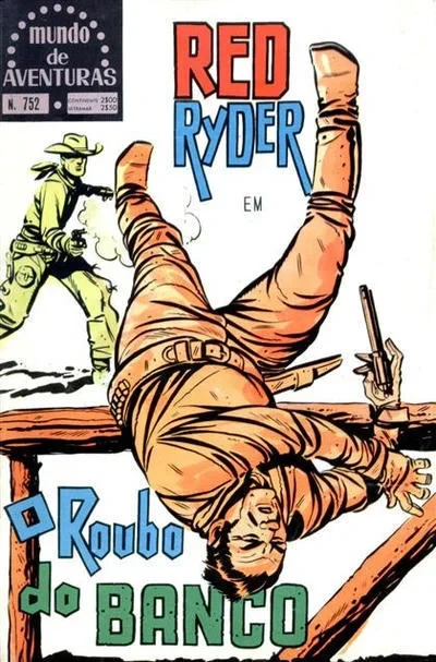Cover of Red Ryder em O Roubo do Banco