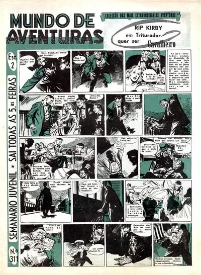 Cover of Rip Kirby: Cavalheiro