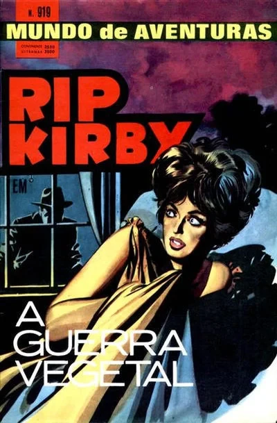 Cover of Rip Kirby em A Guerra Vegetal