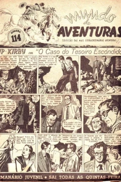 Rip Kirby em "O Caso do Tesoiro Escondido"