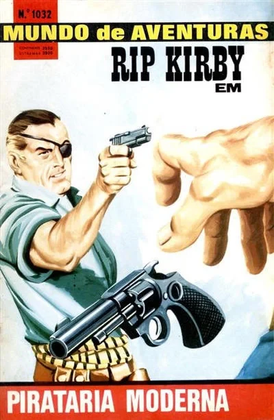 Cover of Rip Kirby em Pirataria Moderna