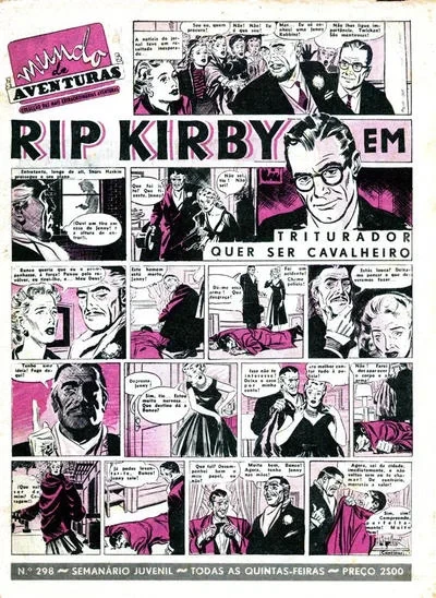 Cover of Rip Kirby em Triturador Quer Ser Cavalheiro
