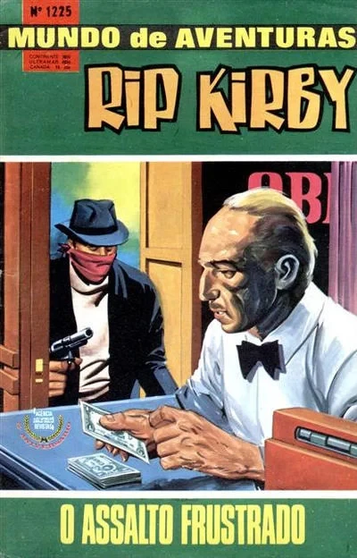 Cover of Rip Kirby O Assalto Frustrado
