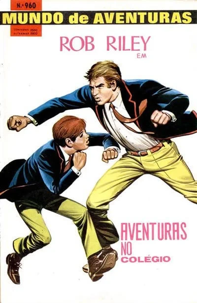 Cover of Rob Riley em Aventuras no Colegio