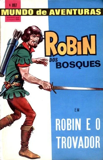 Cover of Robin dos Bosques em Robin e o Trovador
