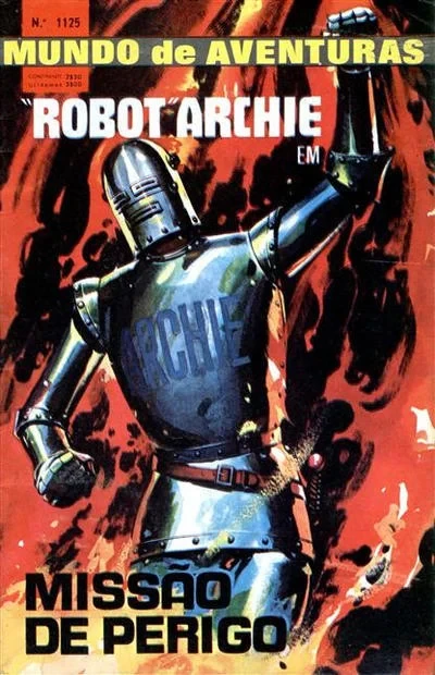 Cover of Robot Archie em Missao de Perigo