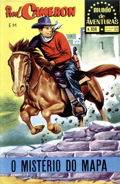 Cover of Rod Cameron em O Misterio do Mapa