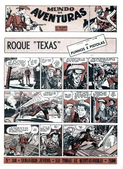 Cover of Roque "Texas" em Punhos e Pistolas