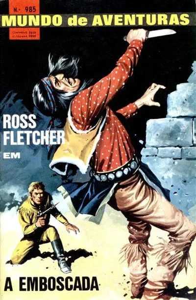 Cover of Ross Fletcher em A Emboscada