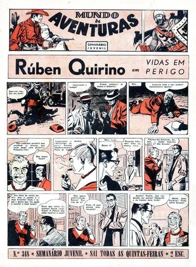 Cover of Ruben Quirino em Vidas em Perigo