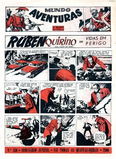 Cover of Ruben Quirino em Vidas em Perigo