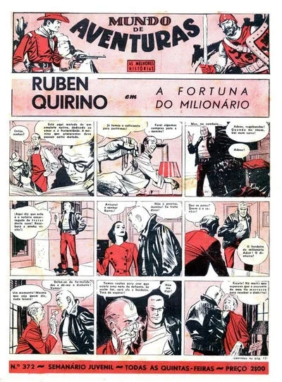 Cover of Ruben Quirino em a Fortuna do Milionario