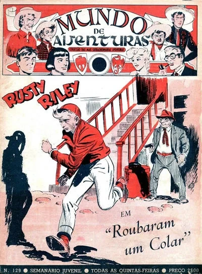Cover of Rusty Riley em "Roubaram um Colar"